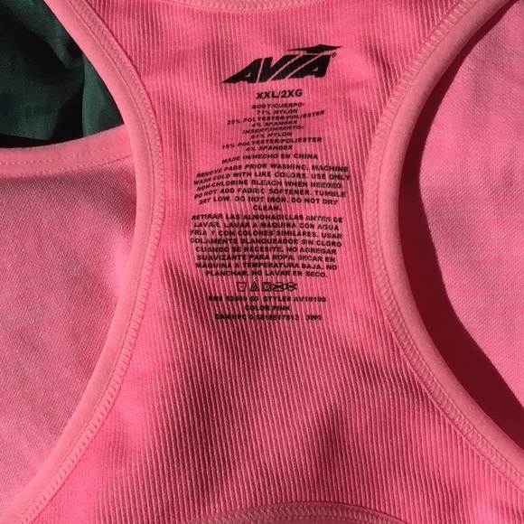 ☝🏻One left!! - Hot Pink Avia Sports bra Size Xxl - Picture 4 of 5